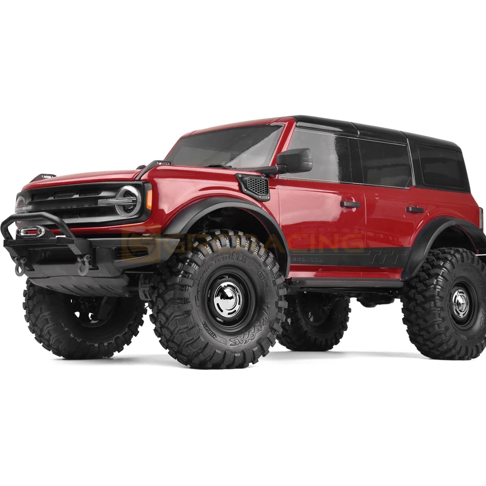 2PCS 1.9-inch Metal Wheels for 1/10 RC Crawler Car Traxxas TRX4 Defender AXIAL SCX10 RC4WD Accessories