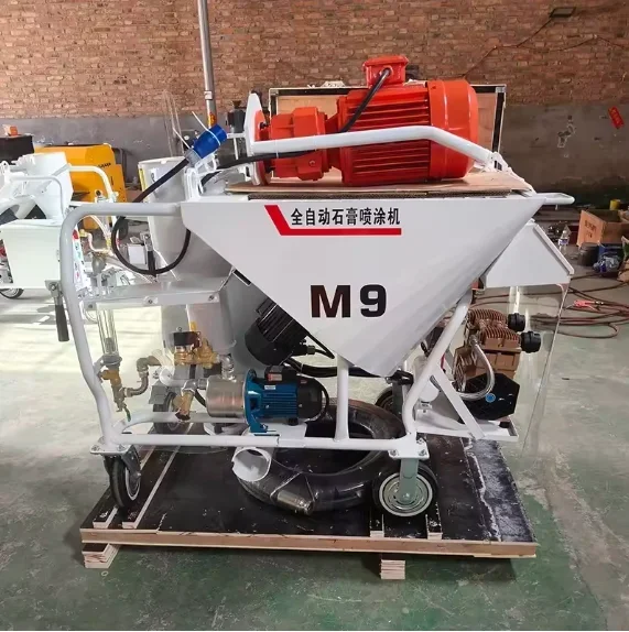 

Automatic Wall Rendering Plaster Machine Gypsum Plaster Machine Plaster Spray Machine Work Efficiency in House Construction