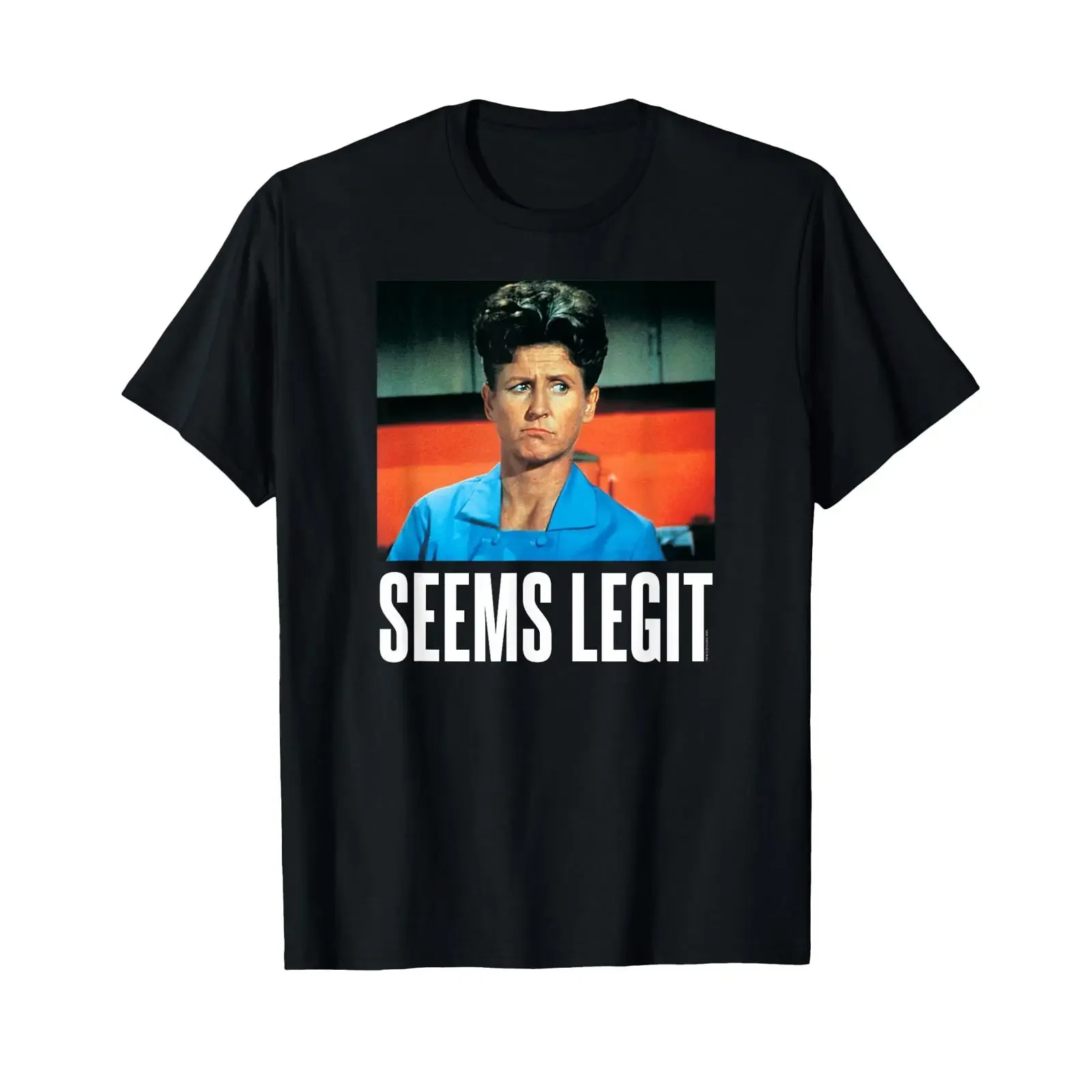 The Brady Bunch Seems Legit Alice T Shirt vintage Washed Casual designer clothes Unisex streetwear Comfortable graphic