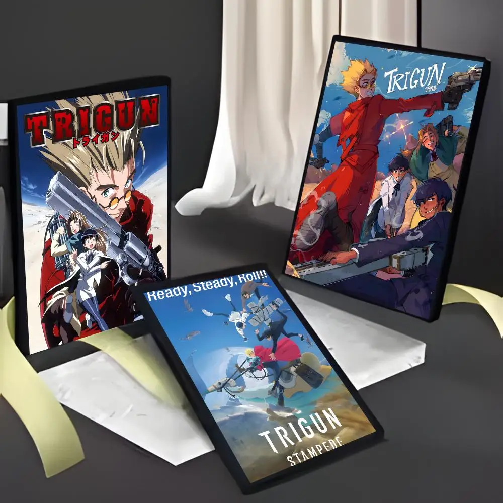 action anime t-trigun Stampede Poster American Film Mural Home Childrens Room Wall Decor Print