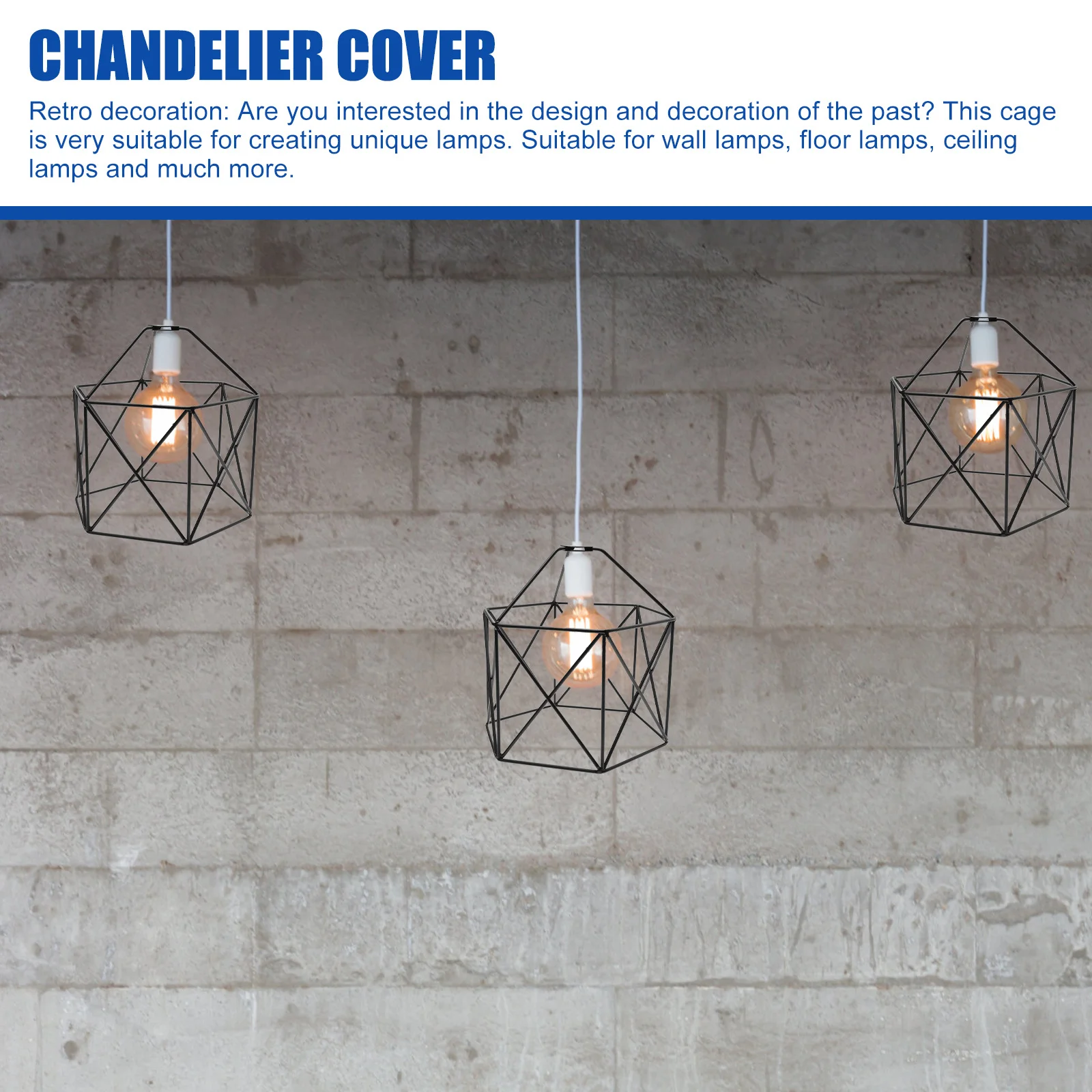 

Metal Vintage Iron Art Lamp Shade Hexagon Hollow Lampshade Cover for Wall Floor Ceiling Light Iron Art Lamp Shade