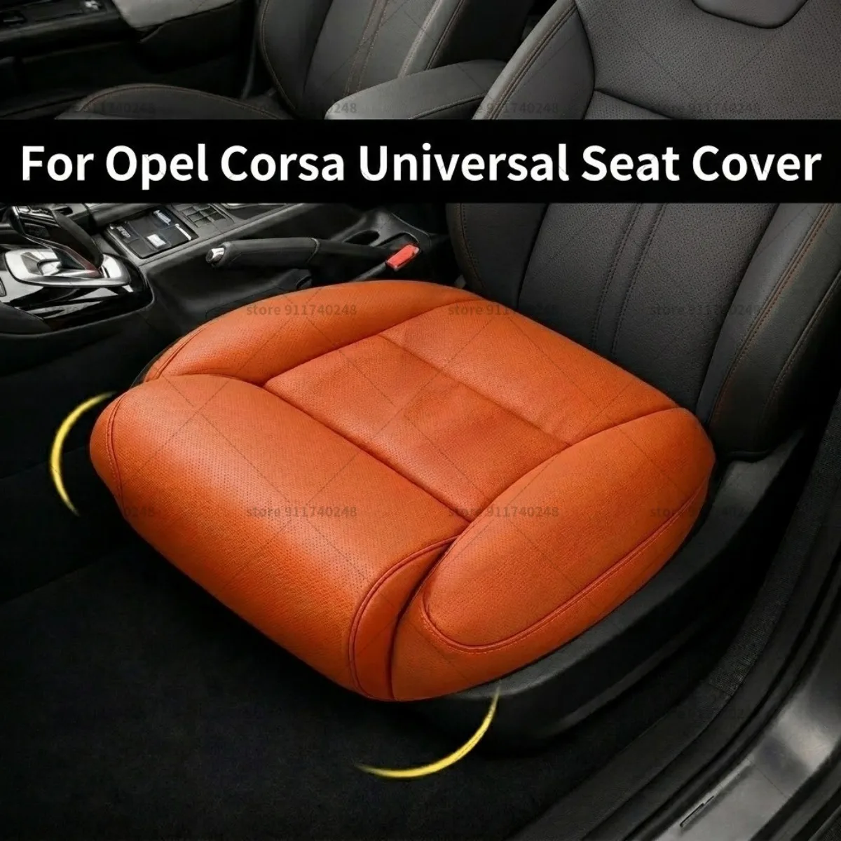 

Подушка-удлинитель для ног из пены с эффектом памяти для Opel, кожаная, с поддержкой бедер, аксессуар для интерьера автомобиля