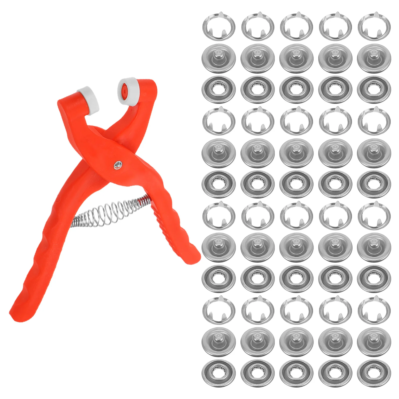 

Five Claw Installation Kits Snap Buttons Fastener Sewing Snaps For Sewing DIY H made Metal Studs Clothing Repair Tools