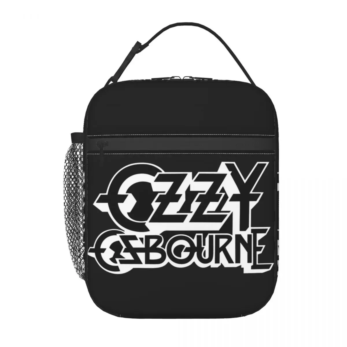 Custom Heavy Metal Band Rock Ozzy Osbourne Lunch Bag Women Thermal Cooler Prince Of Darkness Insulated Lunch Boxes for  School