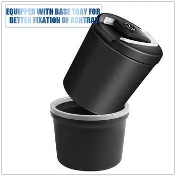 適用於馬自達2 3 6 5 Atenza CX3 CX5 MX5 CX7 Axela CX30 CX90 CX60的車載LED燈香菸雪茄煙灰缸便攜式煙灰缸 10 最佳銷售 馬自達2轎車 - №9