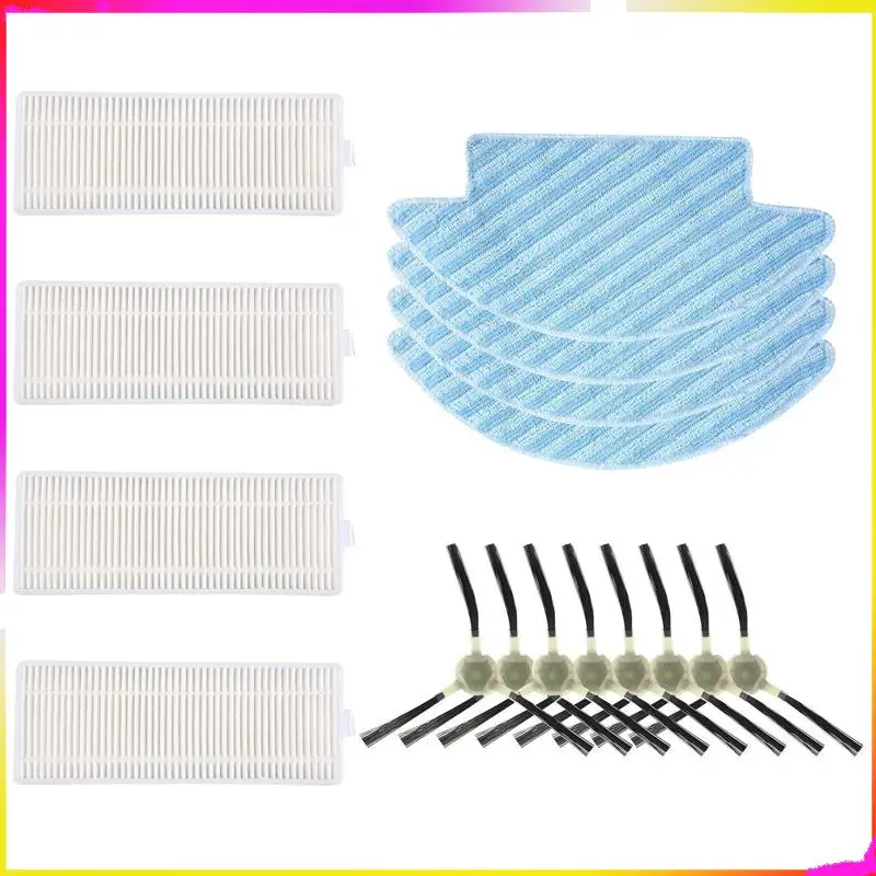 M04K Боковая щетка HEPA-фильтр, тряпка, замена швабры для Lefant M210 M210S M210B M213, запасные части для робота-пылесоса