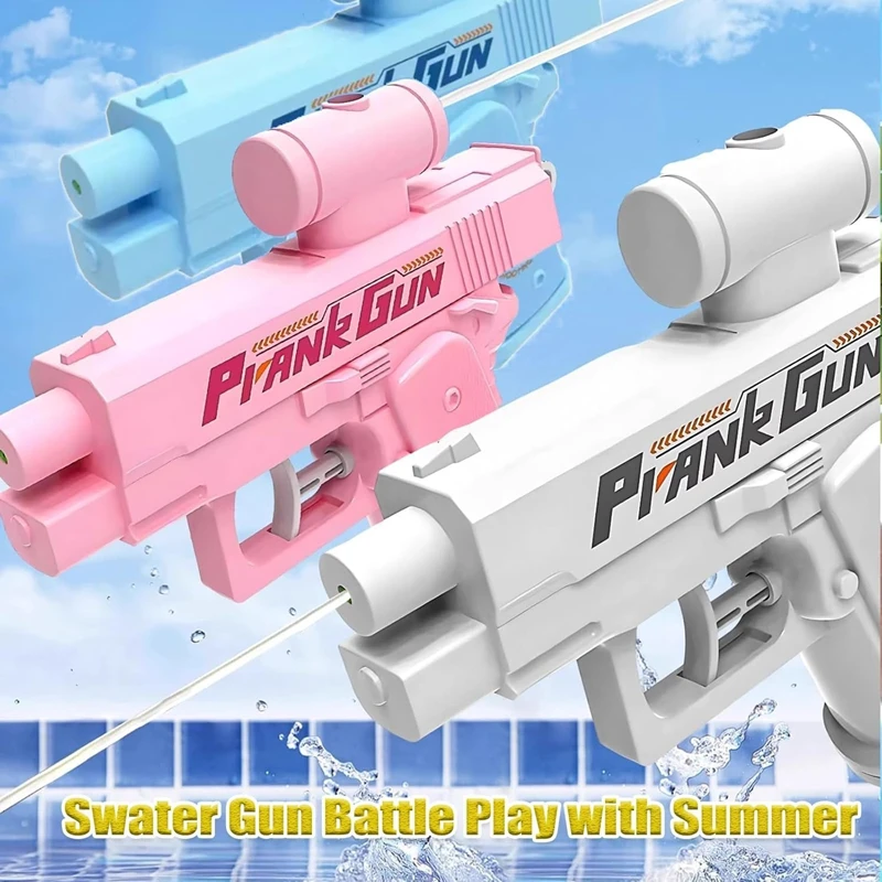 Reversible Streich-Wasserpistole – Zwei-Wege-Spritzer-Kampfspielzeug für Sommerpartys, Spaß im Freien und urkomische Witze – Detail 9