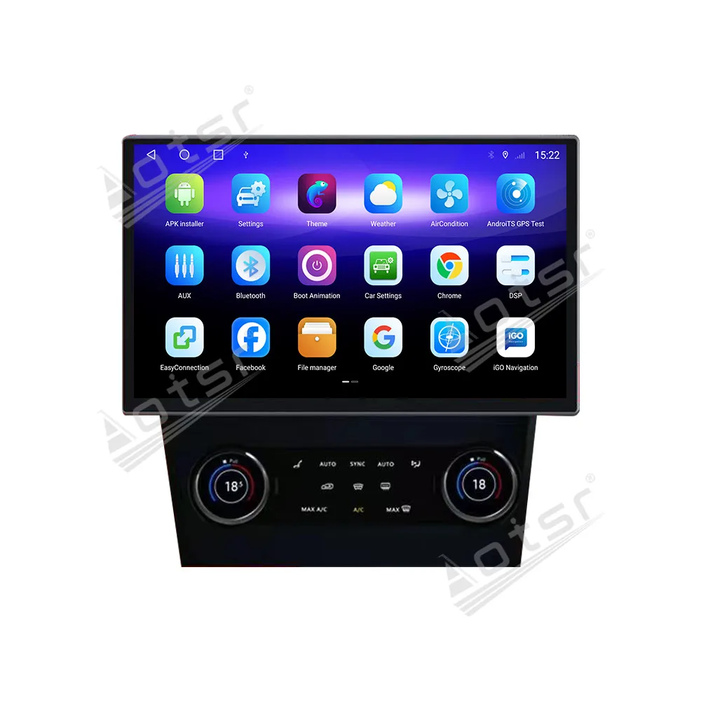 

13,3-дюймовый Android 13 Carplay для Ford Mustang GT 2009-2015, GPS-навигация, автомобильное радио, HD сенсорный экран, авто стерео, автомобильные аксессуары