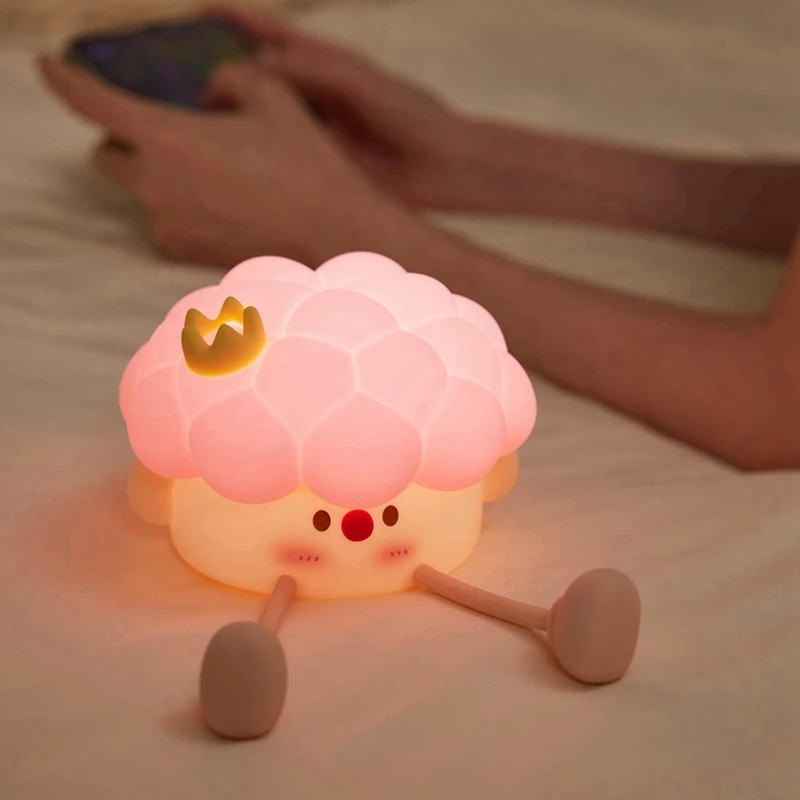 Hot Sale Little Prince Patting Lamp Children's Bedroom Dormitory Bedside Sleeping Lamp Cute Gift Prince Night Light