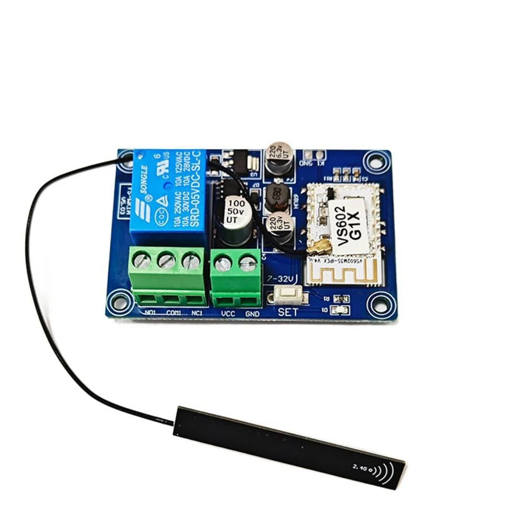 

Ewelink WiFi Remote Control Switch Bluetooth Wireless Relay Module 1 Channel DC7-32V Smart Home Access Control Relay Module