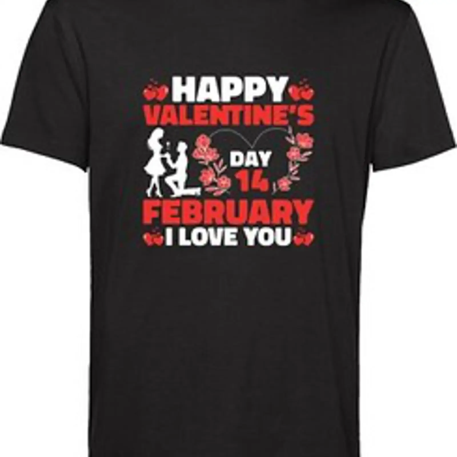 Футболка ко Дню святого Валентина, с надписью Happy Valentines Day, 14 февраля, подарки, винтажный топ с эффектом потертости, универсальный повседневный топ унисекс для ежедневной носки