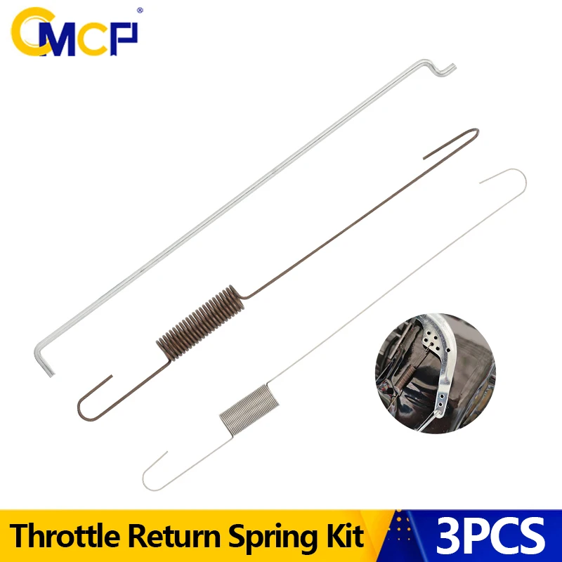CMCP 3pcs Throttle Governor Rod Spring For Honda GX120/GX140 GX160 GX200 Chinese 168F Fuel Engine Accessory Lawn Mower Parts