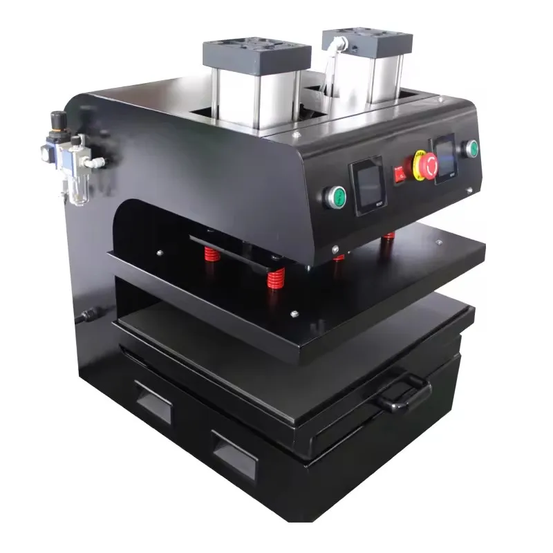 

40x60 Large Format Dual Platen Auto Pneumatic Press Dual Heated Heat Press Machine 16x24