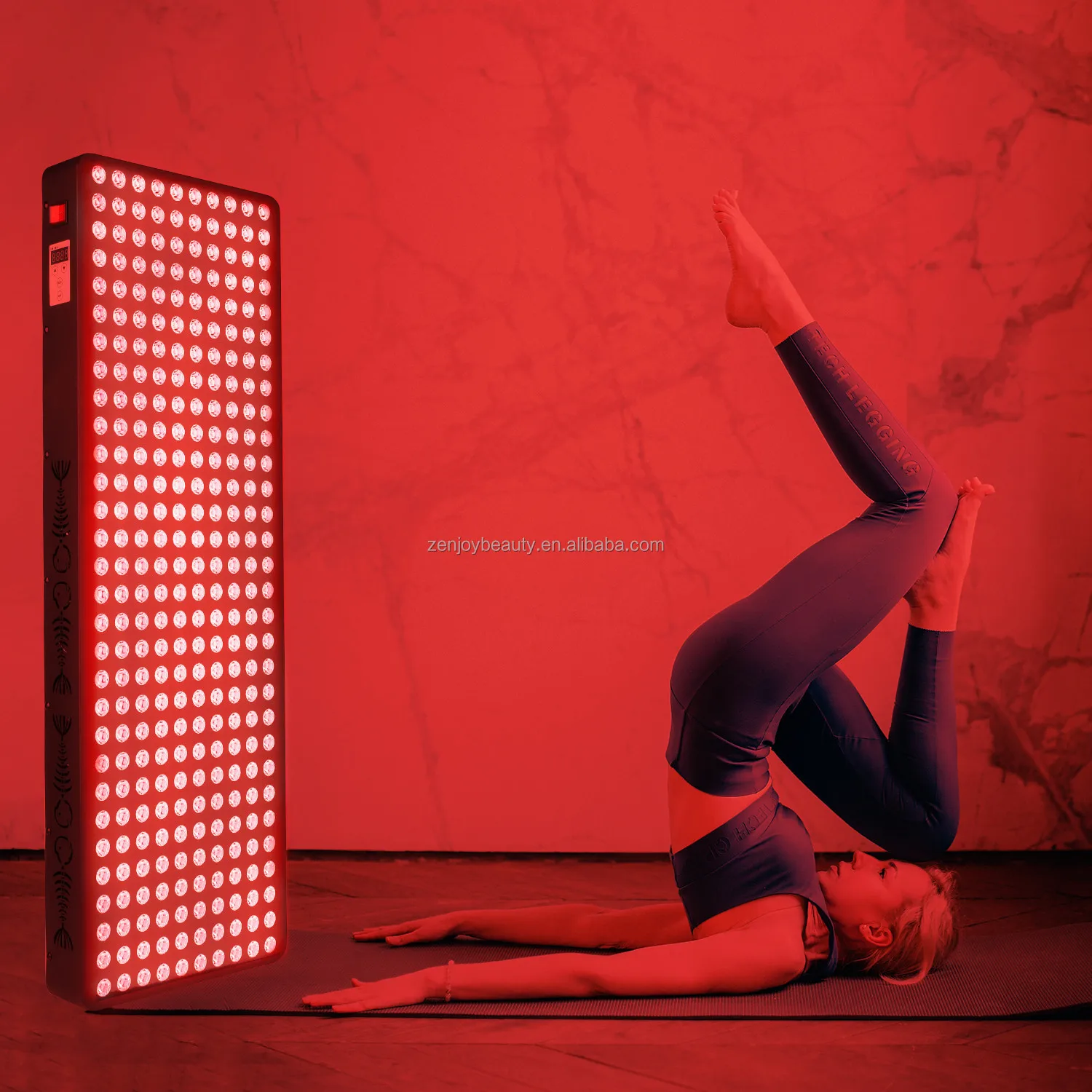 Zenjoy TL22 High Quality Custom Infrared Light Therapy s kin 1500W Red Light Therapy 660nm 850nm Full Body Panel 300pcs LEDs