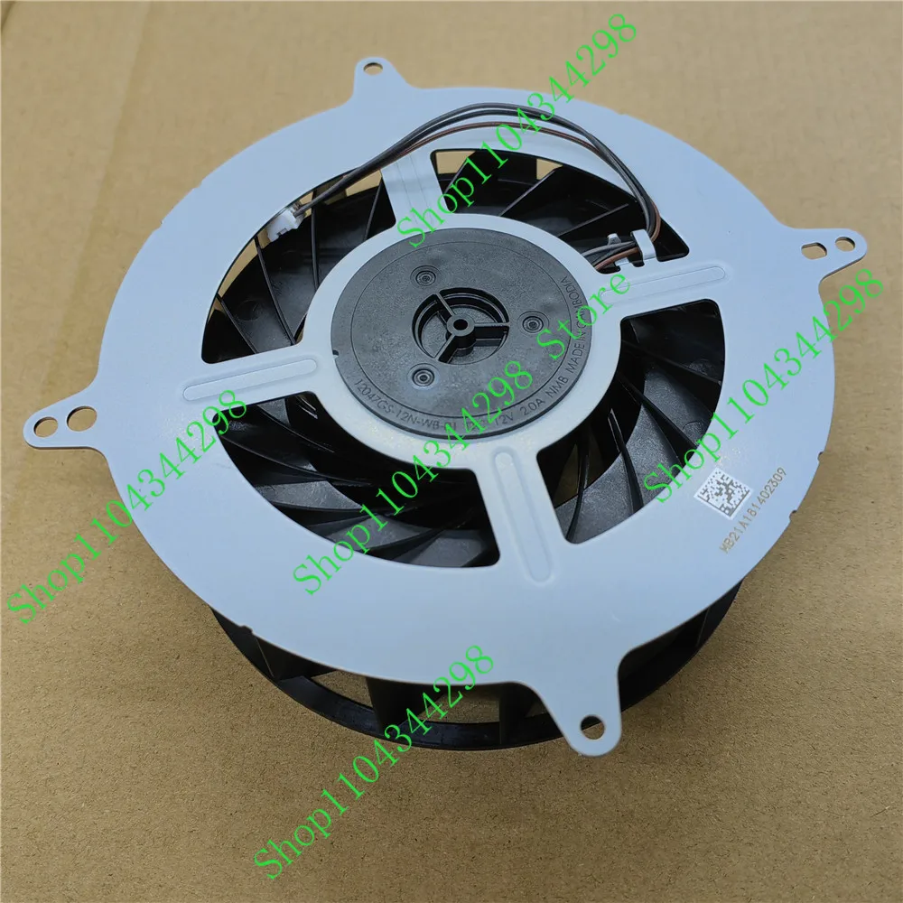 

DB Cooling Fan Replacement 12047GS-12N-WB-0 DC12V 2.0A for Sony PlayStation 5 PS5 18 blades 3548RPM
