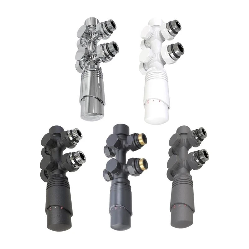 

Достижения нагревательные клапаны, установленные для практической регулировки температуры в помещении A2BB