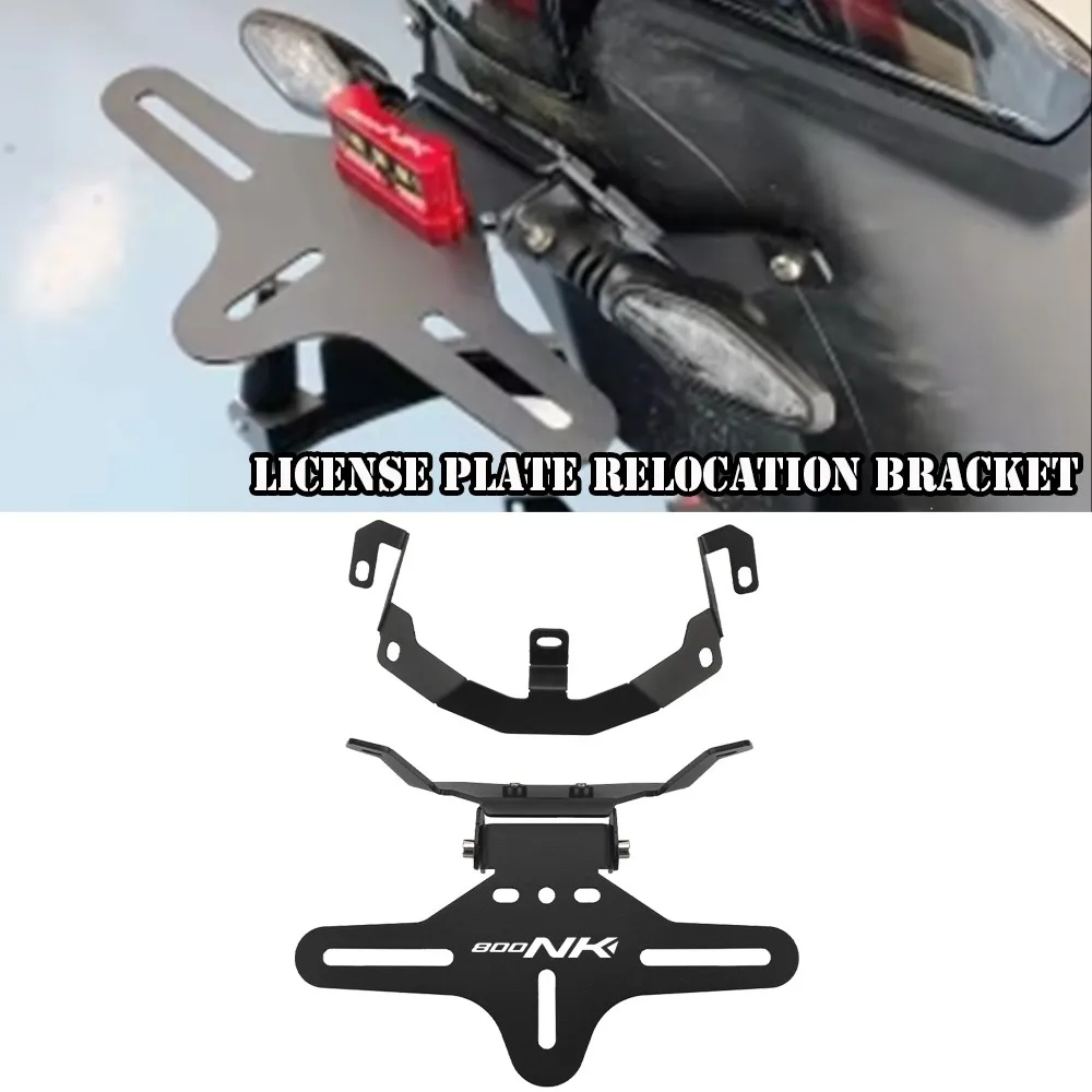 

800 NK License Plate Holder Bracket Rear Tail Tidy Fender Eliminator Kit For CFMOTO 800NK 2023 2024 2025 Fender Eliminator Kit