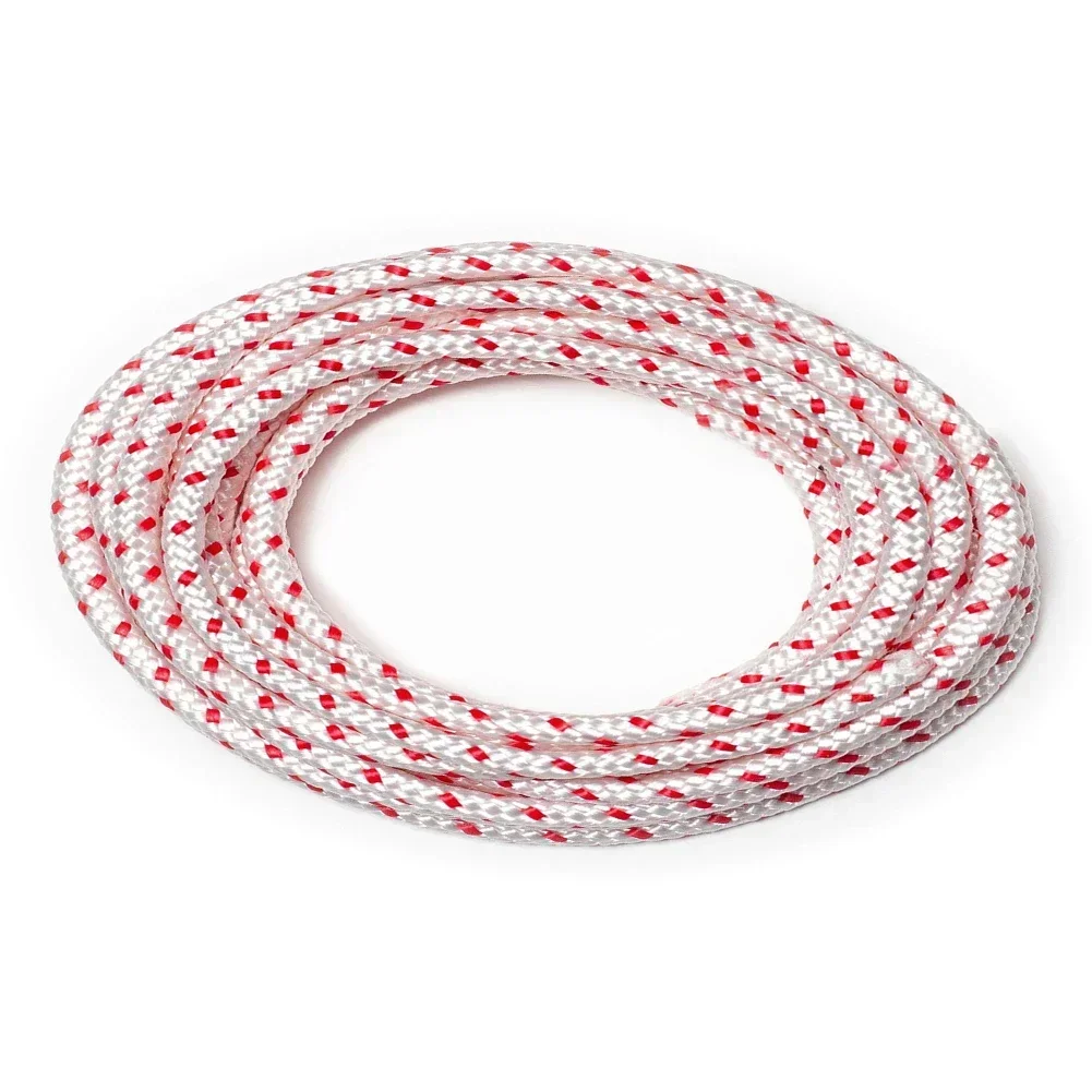 Tali Tarik Tali Starter Tali Taman Alat Pemotong Rumput Mesin Pemotong Rumput Pengganti 10M X 3.5Mm Peralatan Konstruksi