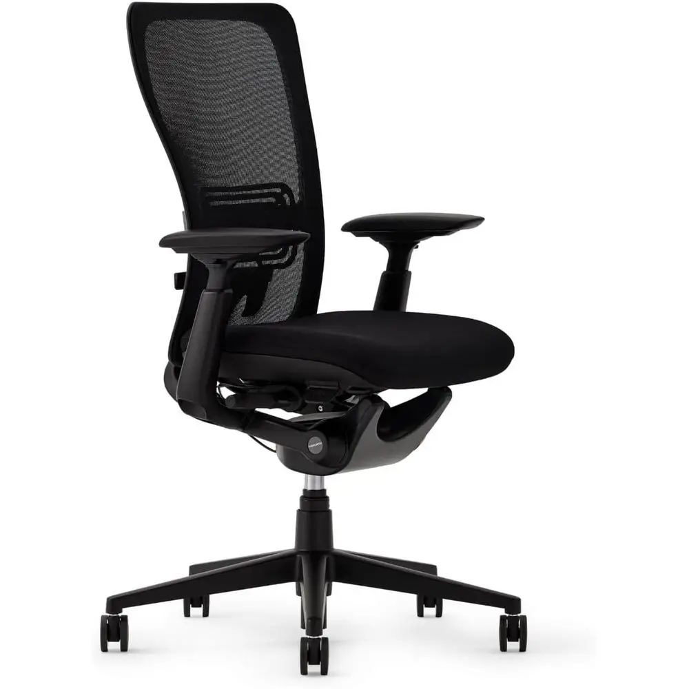 

Эргономичное сетчатое офисное кресло с регулируемой высотой и поясничной опорой из угля