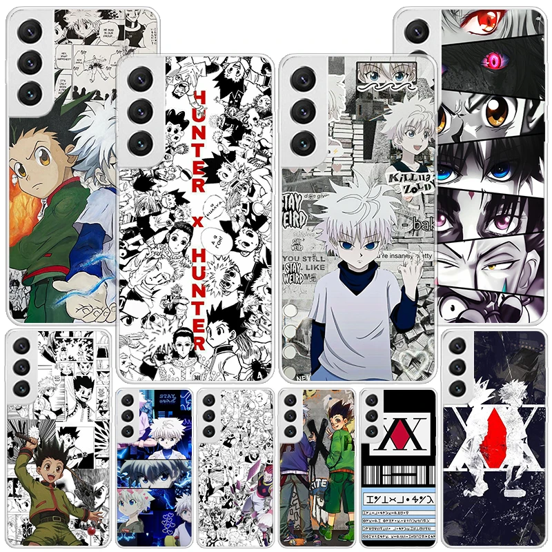 Anime Hunter X Phone Case For Samsung Galaxy S24 Ultra S23 S22 S21 Plus S20 FE S10E S10 S9 S8 + Personalized Print Cover