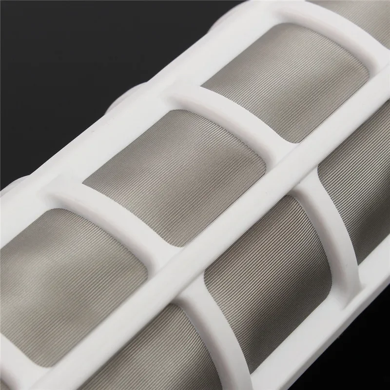 ステンレス鋼線メッシュ浄水器、挿入カートリッジ、ハウジング水フィルターアクセサリー、10 "プレフィルターコア、40スロット