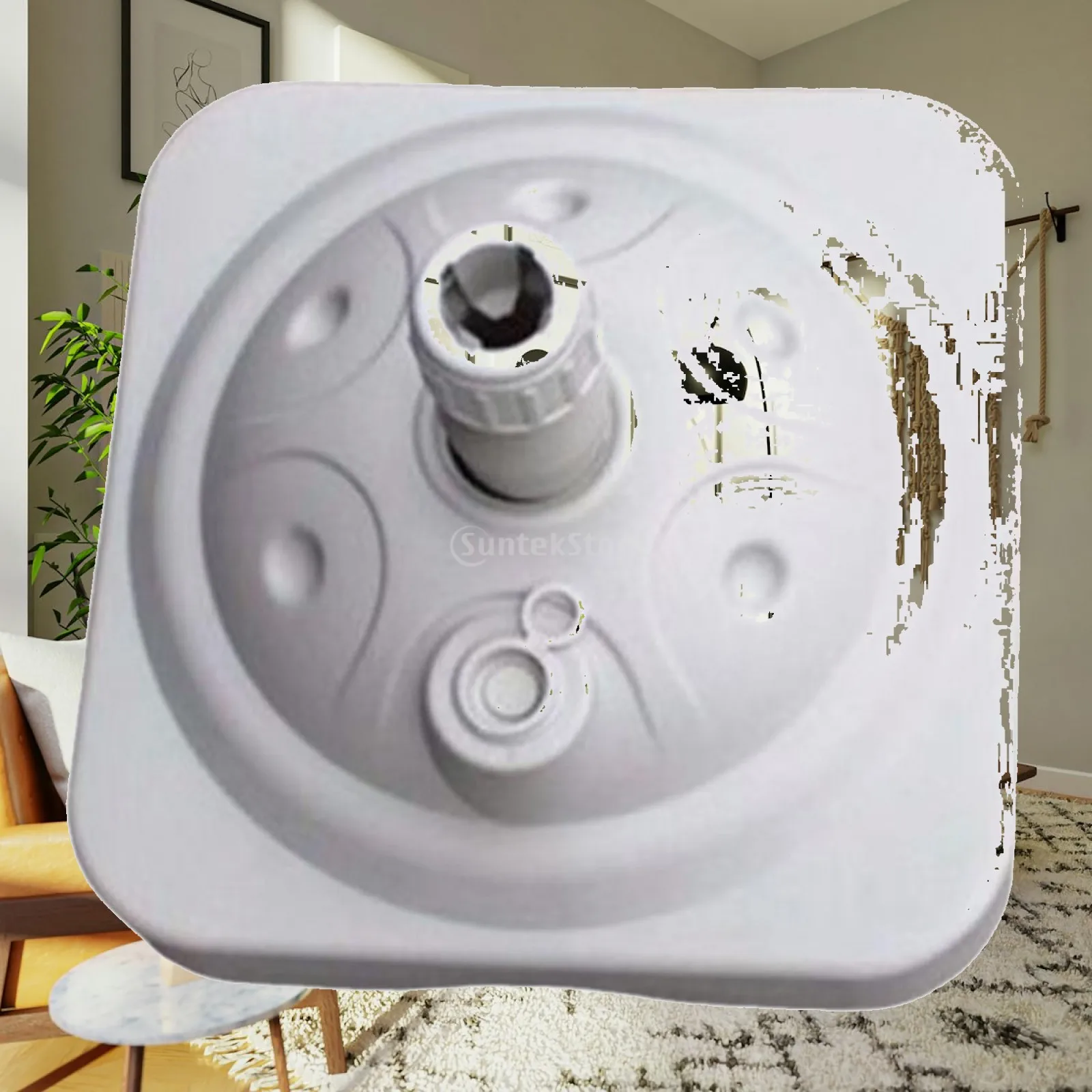 Water-fillable Parasol Pole Support, 10 Kg Capacity, Sturdy And Stable, for Garden, Terrace And Lawn.