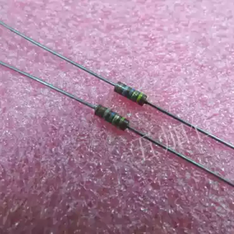 10-100pcs imported RCR07G186J 18M 1/4W color ring resistor (non carbon core)