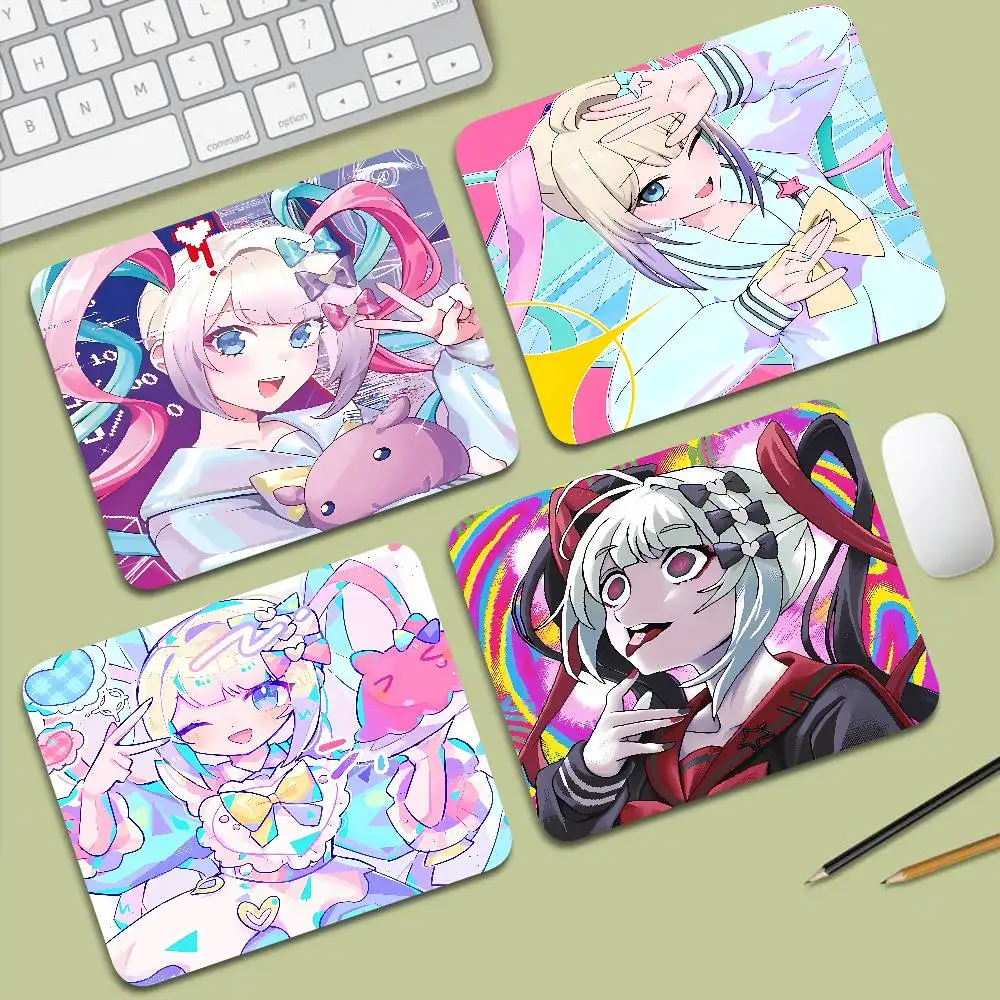 Peripheral Rubber Mouse Pad Animation Two-dimensional Office Desktop Mat E-sports Game Keyboard Pad HOT PC Streamer Overload