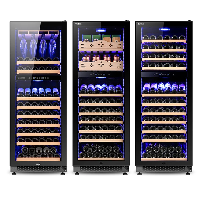 

JiuFu Home Wine Cellar Cooling Unit Display Wine Cabinet Luxury Refrigerator Wine Beverage Coolers