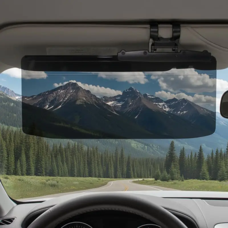 

Удлинитель солнцезащитного козырька для автомобиля – защита от бликов и УФ-излучения 400 – регулируемый неполяризованный антибликовый экран для ночного вождения