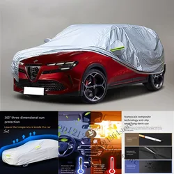 For Alfa romeo Junior 210T Car cover Exterior Car Cover Outdoor Protection Full Car Covers  Waterproof Sunshade Snow Cover