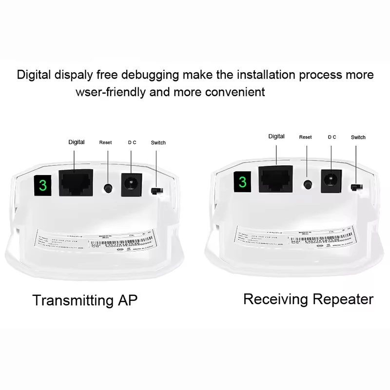 Imagem -05 - Kuwfi Repetidor Wi-fi 2.4g 300mbps ao ar Livre ap Extensor de Longo Alcance Inteligente Gerenciar Roteador Cpe Ponte sem Fio Ponto a Ponto 1km