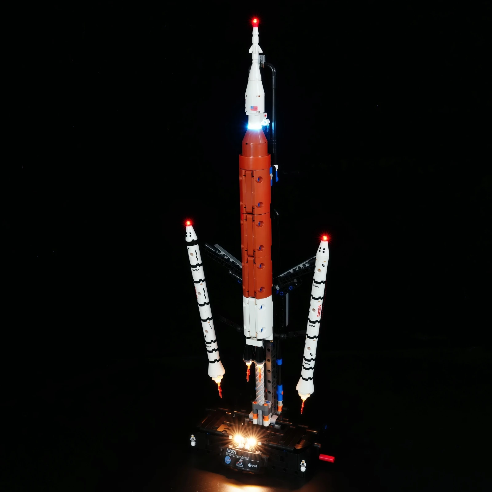 MAXCXT LED Light For LEGO 42221 Space Launch System Rocket DIY Decorative Lamp Not Include Building Blocks Set
