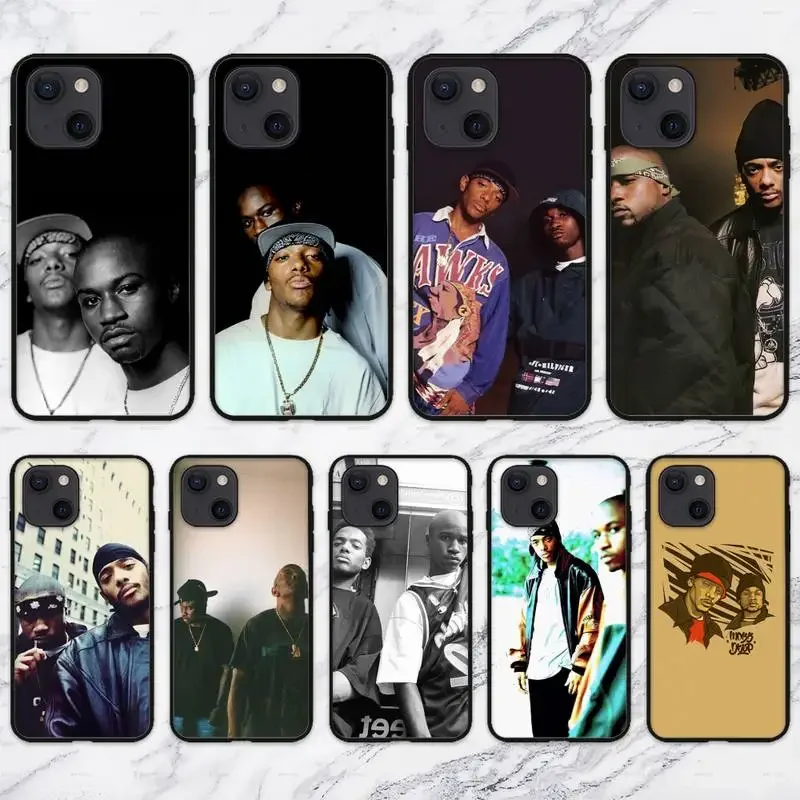 Funda de teléfono Rapper M-Mobb-Deeps para iPhone 11 12 Mini 13 Pro XS Max X 8 7 6s Plus 5 SE XR