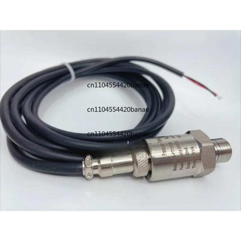 Screw air compressor two-wire pressure sensor 2 split teeth 4-20mA pressure transmitter 0-1.6 MPa