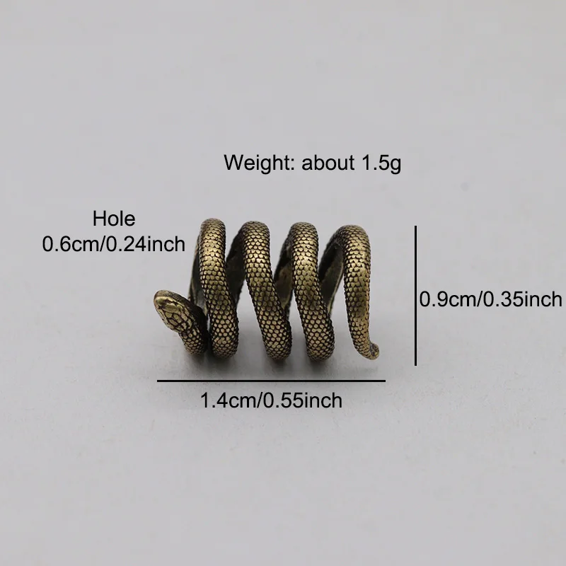 بيثون الأفعى النحاس سكين الخرز DIY EDC Paracord المنسوجة الحبل مظلة خارجية حبل أساور المعلقات مجوهرات اكسسوارات #6