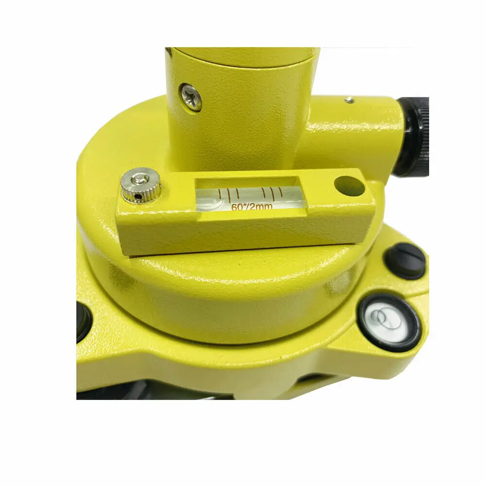 

New Yellow Tribrach & For Total Station Surveying Adapter With Optical Plummet