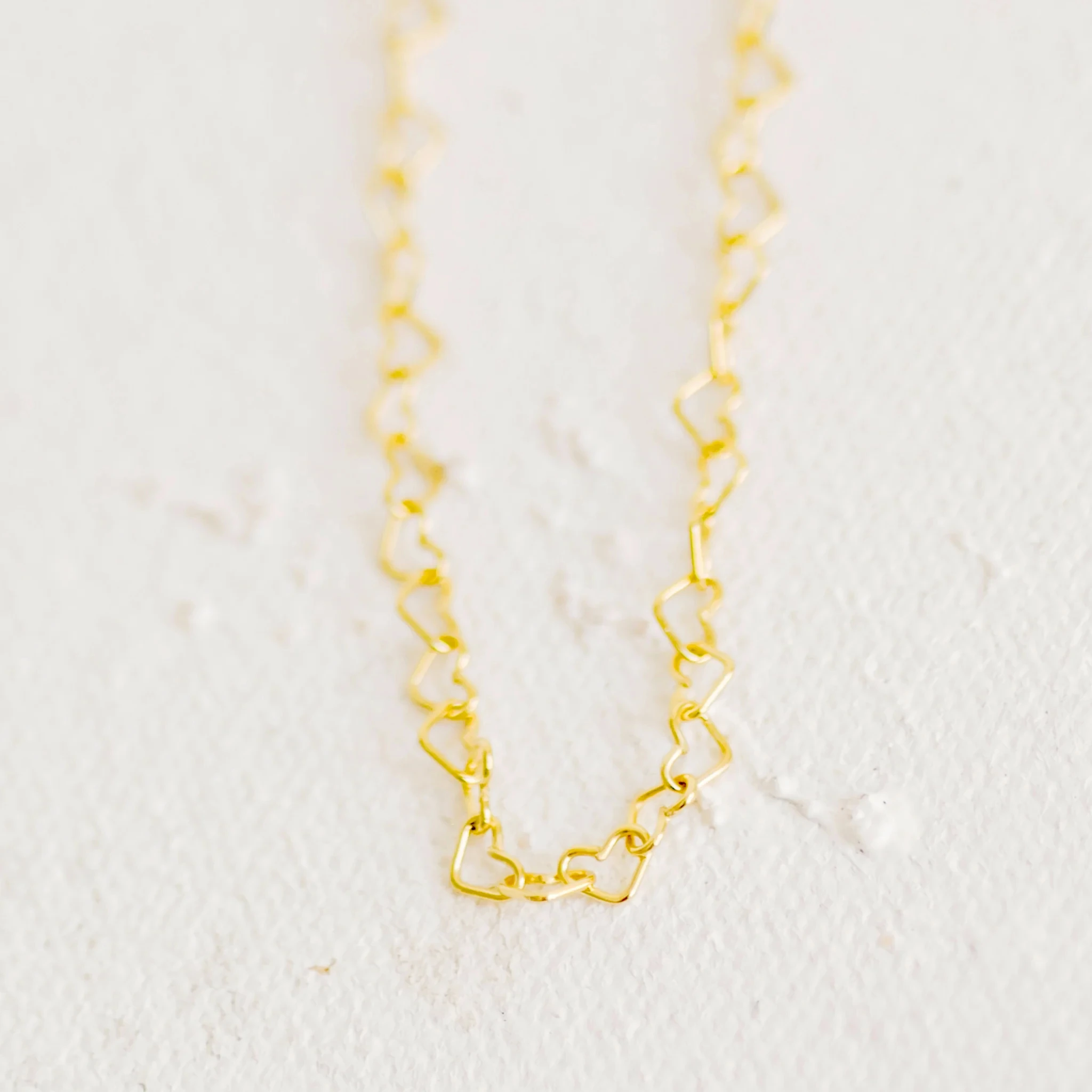 14K Gold Filled Heart Chain Bracelet Handmade Dainty Bracelet Waterproof Tarnish Resistant Jewelry Gift for Women