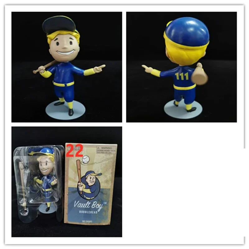 Bandai Wackelkopf Nette Vault Boy Vollen Satz Figur Spielzeug Anime Action Figure Statue Sammlung Modell Puppe Zimmer Ornament Spielzeug Kinder Geschenk 9