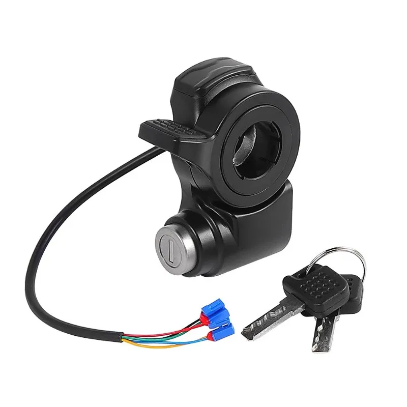 

【BIG SALE】For Kukirin A1/G2 Max/G2 Pro Electric Scooter Ignition Lock With Integrated Throttle Switch Key