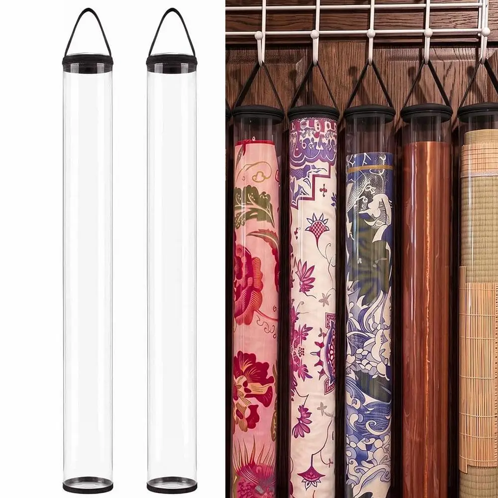 Tragbare Aufbewahrungstasche, transparente PVC-Handtasche, Mahjong-Matten-Röhrentasche, Handtasche mit doppeltem Reißverschluss für Spielmatte, Reisetaschen – Detail 16