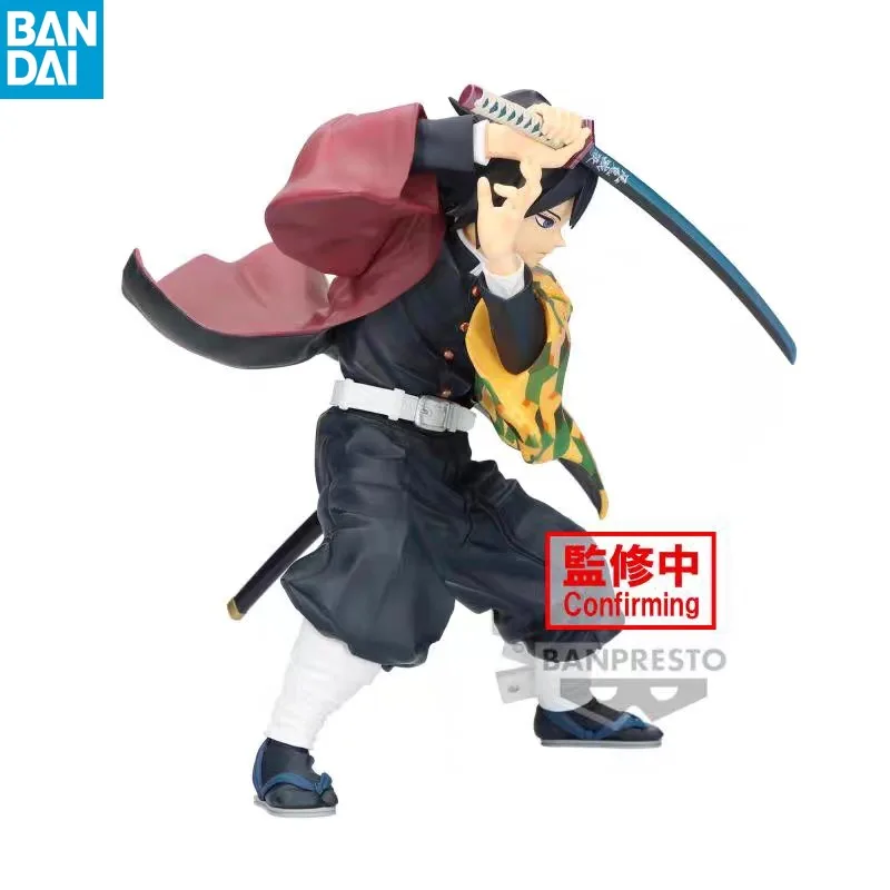 Bandai autentico Banpresto Demon Slayer MAXIMATIC Tomioka Giyuu Water Hashira Premium Figure Toy Preferiti Ornamenti Regali