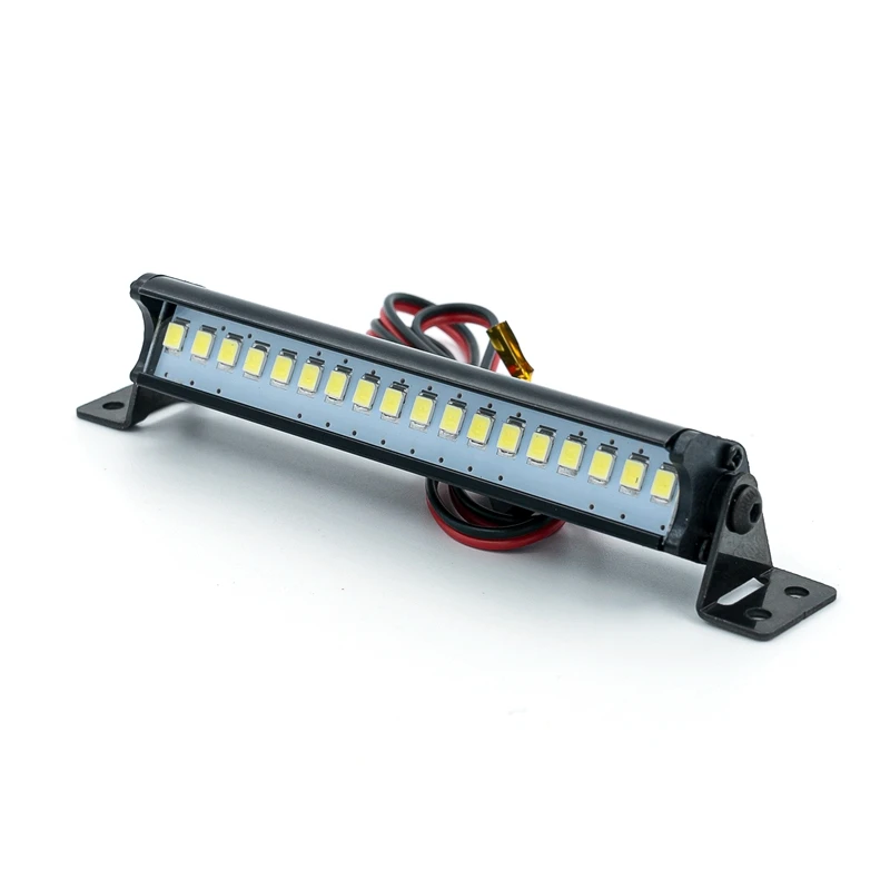 RC Car Roof LED Light Bar 53-149mm Searchlight for 1/10 Traxxas TRX-4 Defender TRX-6 G63 Axial SCX10 D90 RGT Yikong Crawler