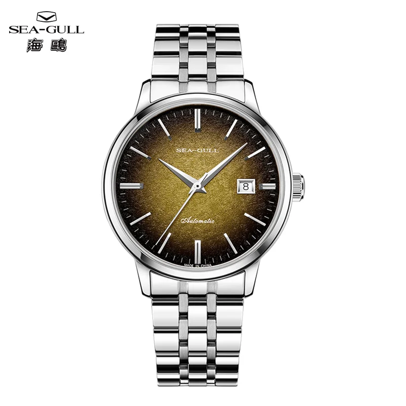 Seagull Bussiness Minimalist Series Watch for Men Automatic Mechanical Watch 40MM Sapphire Wristwatch Fashion ST2130 6165 6191