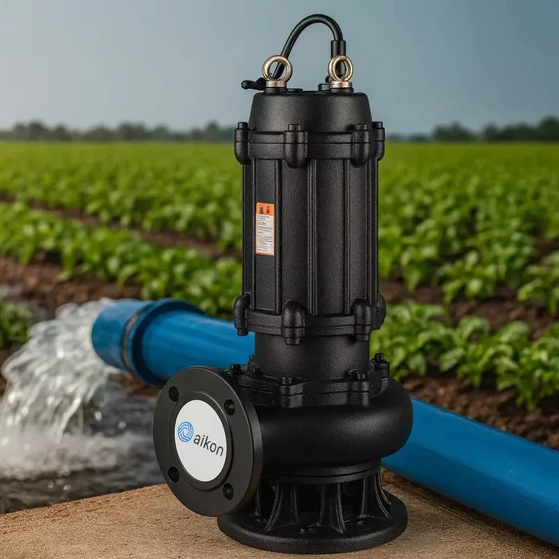 18kw Submersible Sewage Pumps Stainless Steel Impeller Submersible Pump for Soil and Sewage Waste