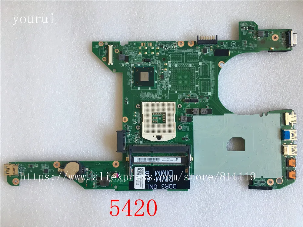 

yourui 0KD0CC KD0CC For Dell inspiron 14R 5420 I5420 Laptop motherboard DA0R08MB6E2 NOTEBOOK PC mainboard