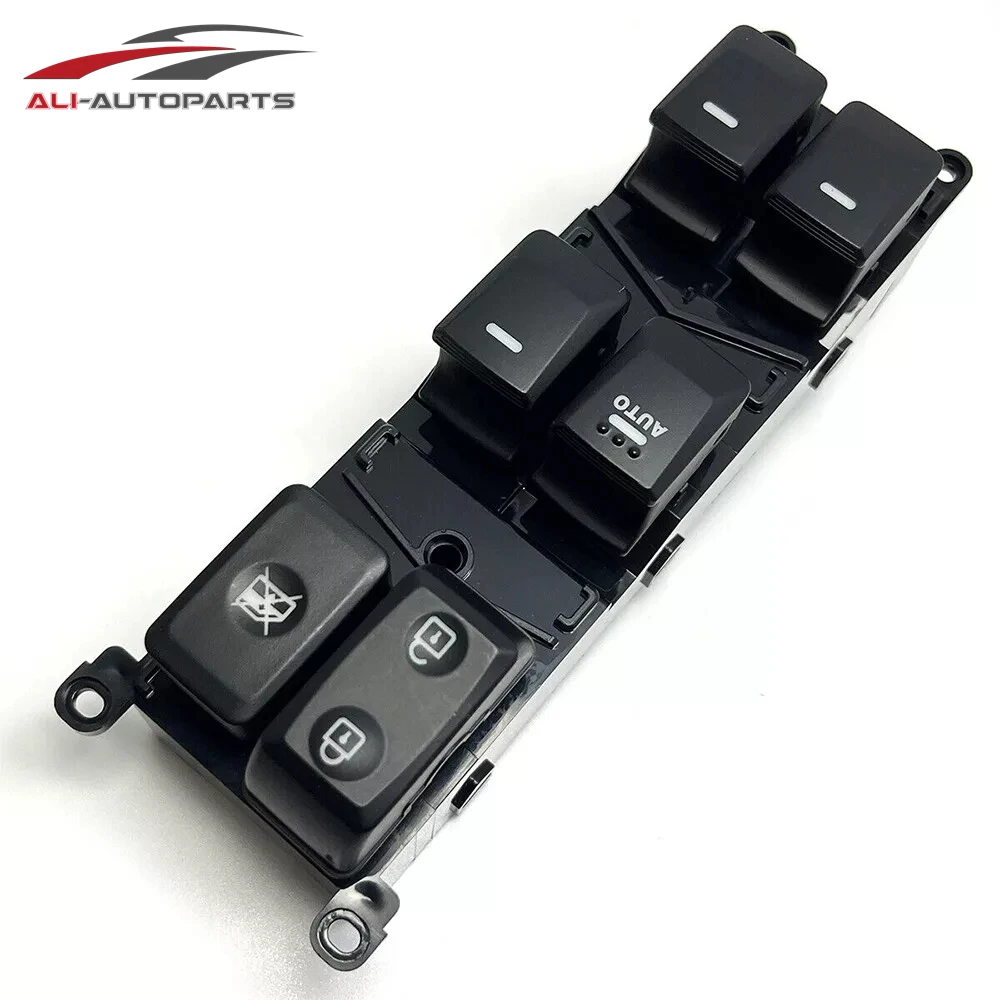 93570-1W155 Power Window Switch Driver Side Front Left For Kia Rio SX Sedan 4-Door 1.6L 2012 2013 2014 with 16pins 935701W155