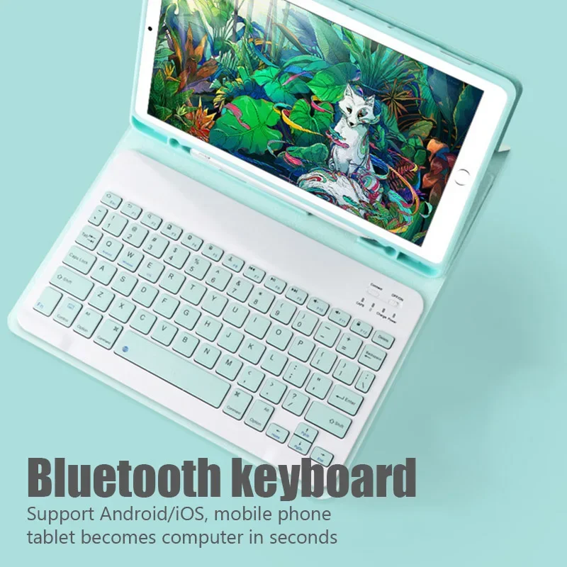 Wireless Keyboard For Tablet Android iOS Windows Portable Mini Bluetooth Keyboard For iPad Phone 10 inches