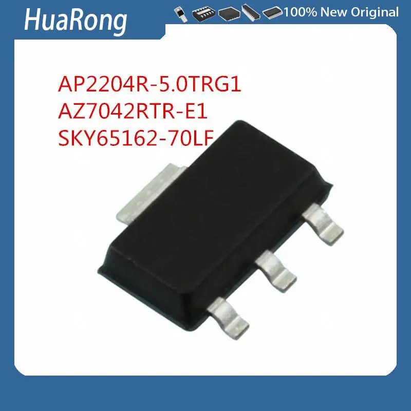 10PCS/LOT     G31E    AP2204R-5.0TRG1    AZ7042RTR-E1  E742   300uA   30uA   0.8V     SKY65162-70LF   S162     SOT-89