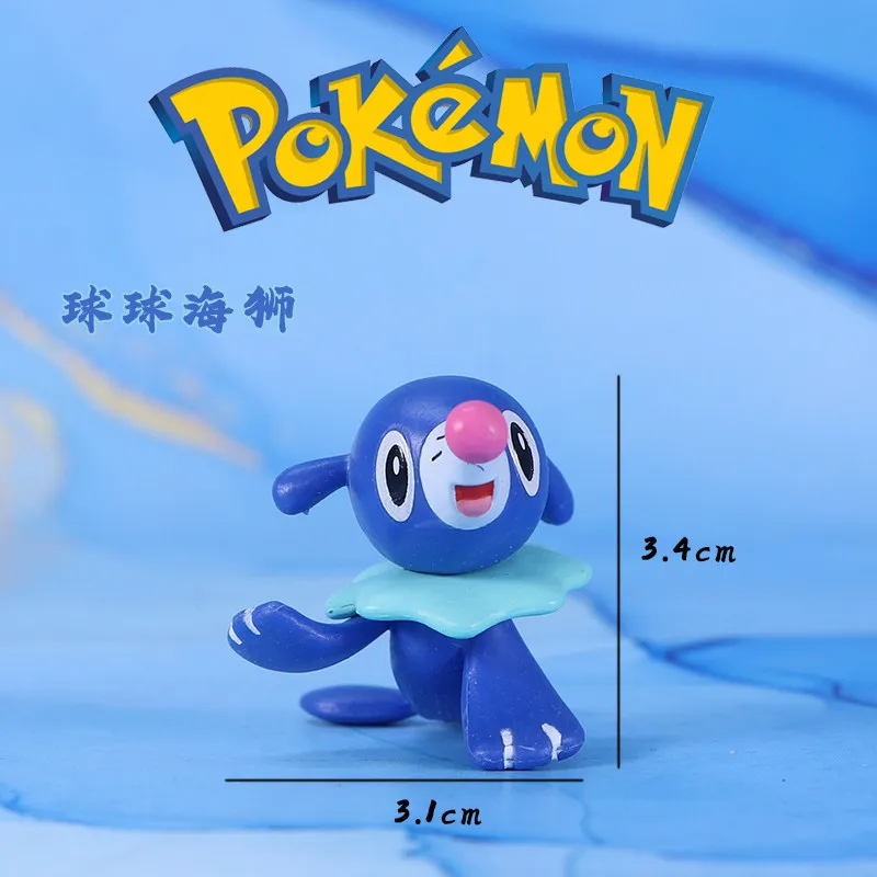 WCT Official Popplio Brionne Figure Pokemon Collectible Model Toy - view 5